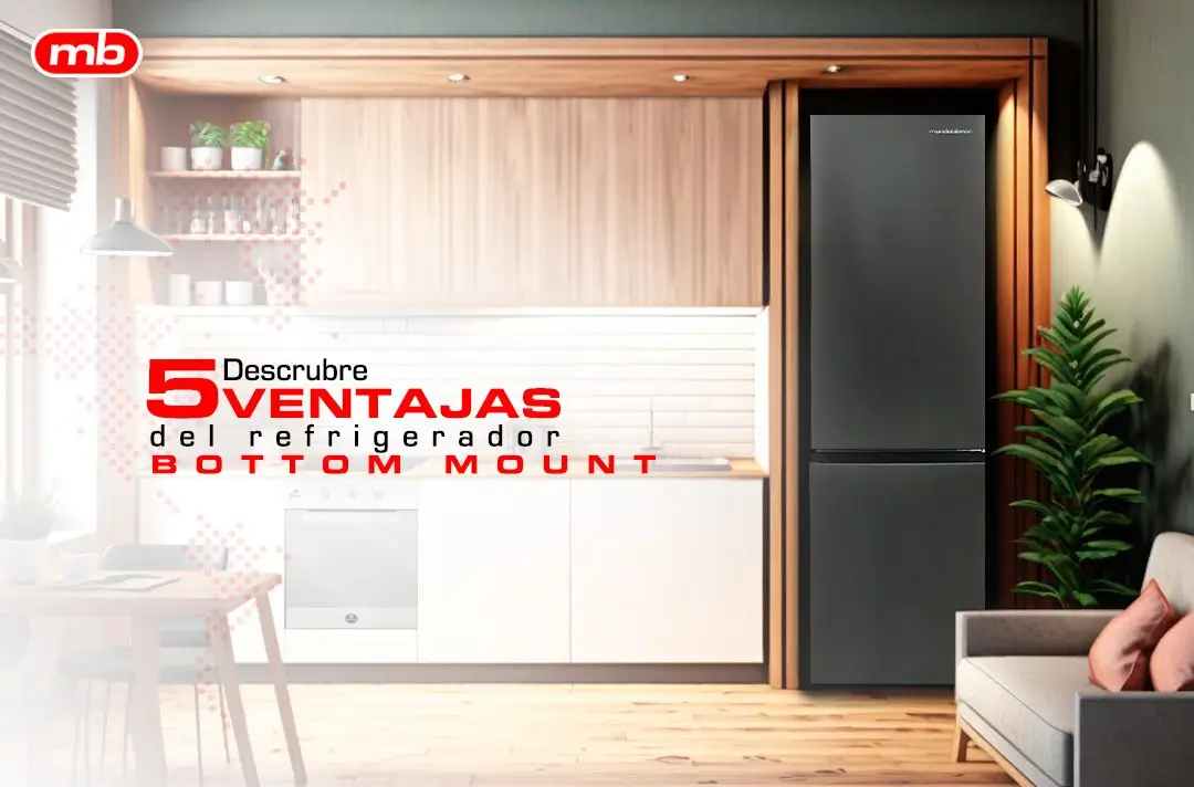 Descubre 5 ventajas del refrigerador Bottom Mount